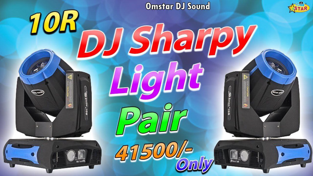 DJ Sharpy Light 10R Pair
